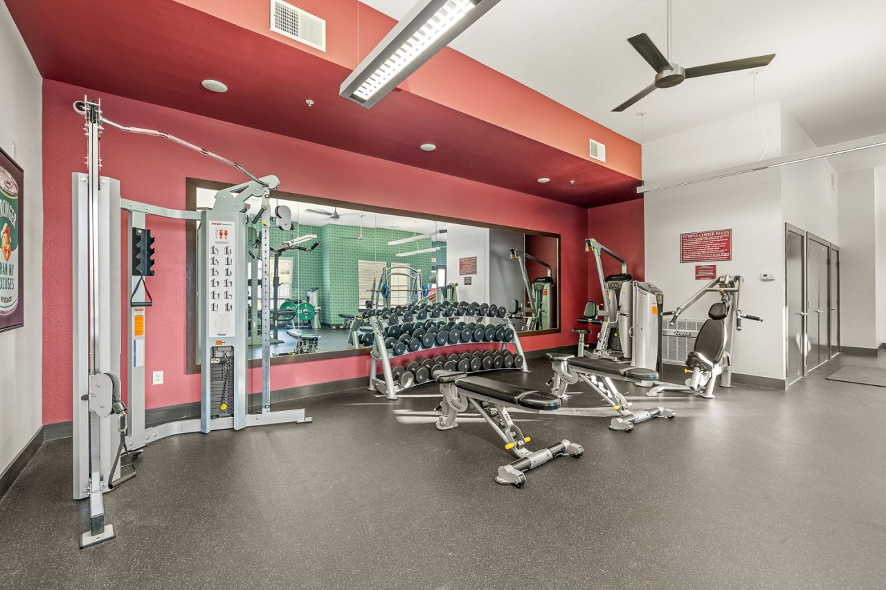 holleman crossing apartments near texas am fitness center free weights and equipment