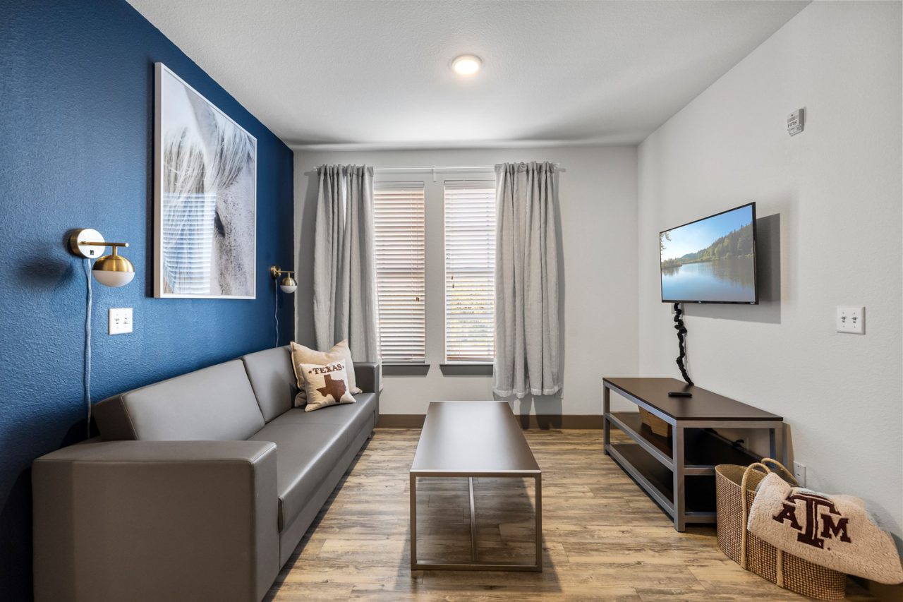 holleman crossing apartments near texas am living room wood flooring